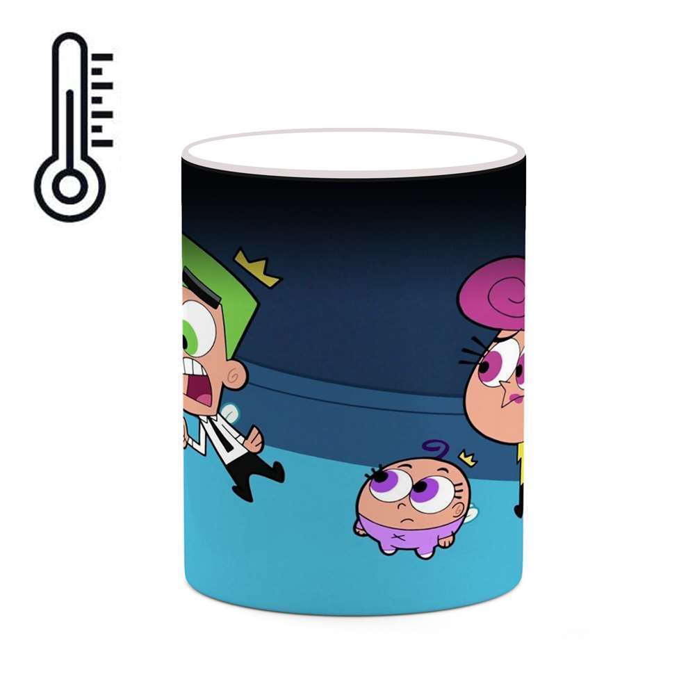 ماگ حرارتی کاکتی طرح کارتون The Fairly OddParents مدل mgh23417