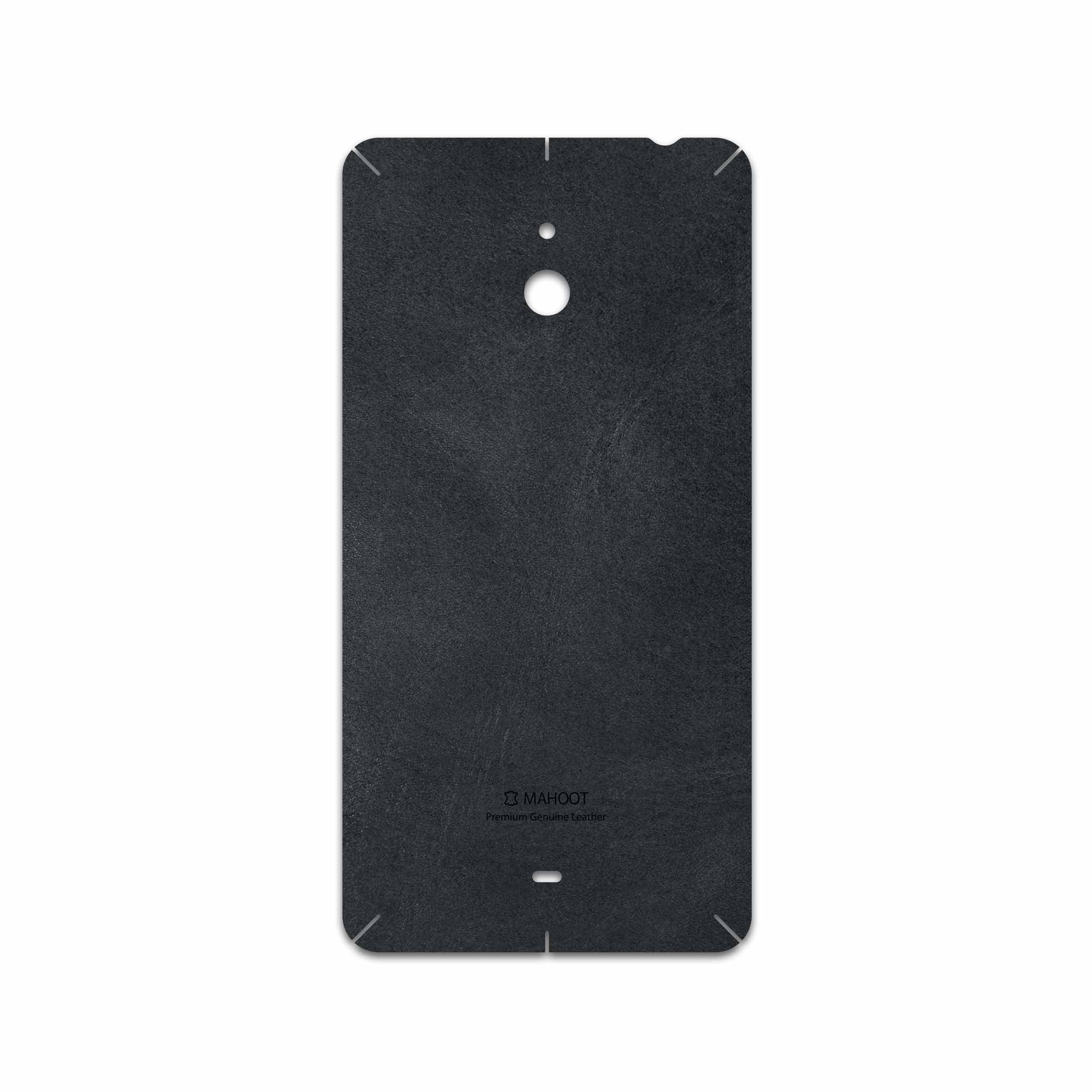 برچسب پوششی ماهوت مدل Graphite Buffalo Leather مناسب برای گوشی موبایل نوکیا Lumia 1320