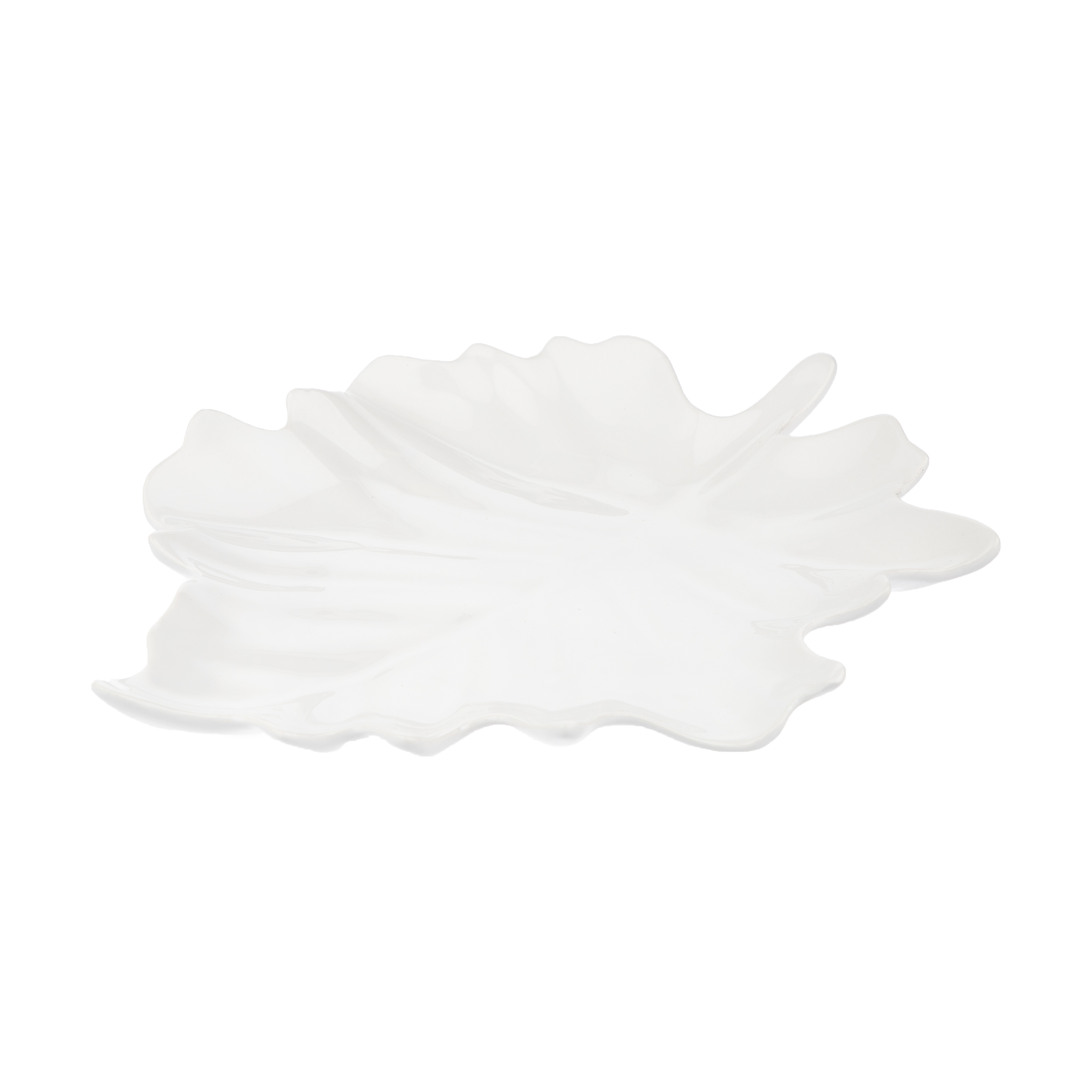 ظرف سرو طرح برگ چنار کد A1001