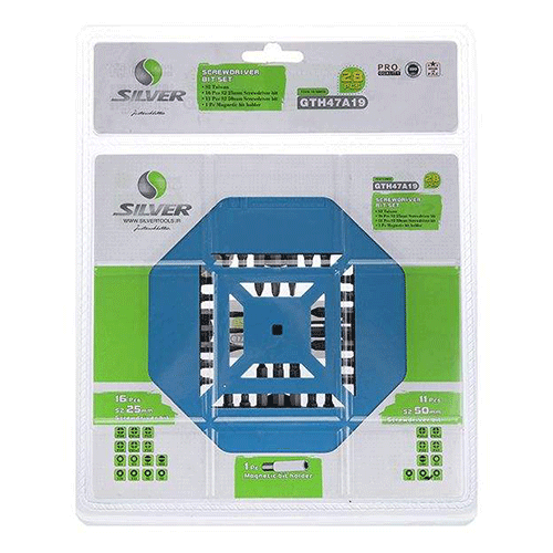 مجموعه 28 عددی سری پیچ گوشتی Silver مدل GTH47A19