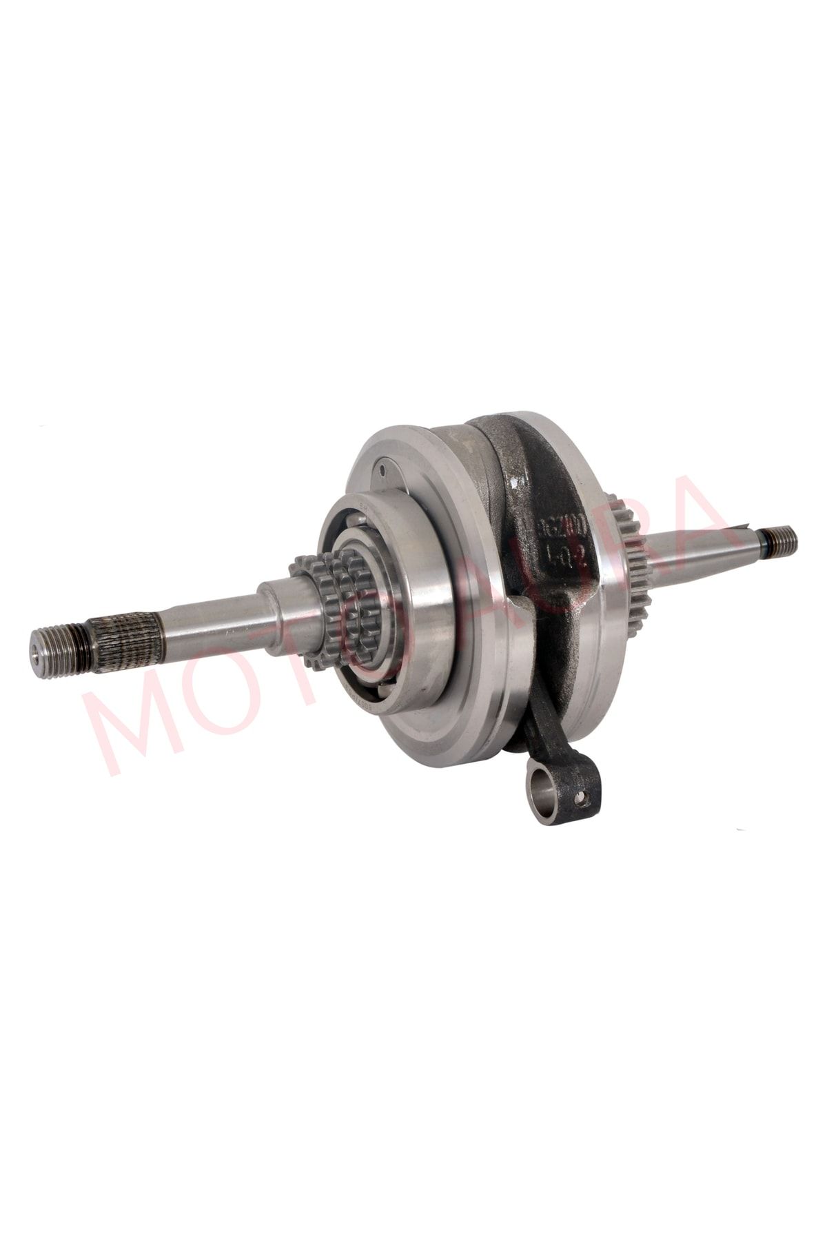میل لنگ موتورسیکلت CRANK SPACY BILEYYALI RKS SPONT 110 شافت سبز سازگار Honda