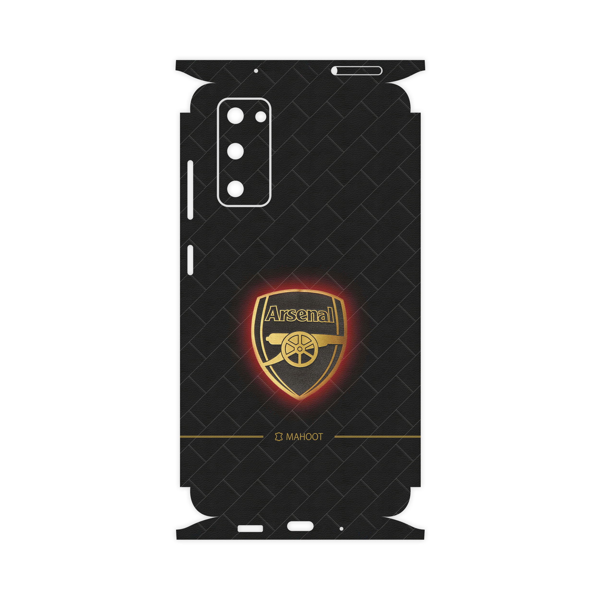 برچسب پوششی ماهوت مدل Arsenal-FC-FullSkin مناسب برای گوشی موبایل سامسونگ Galaxy S20 FE