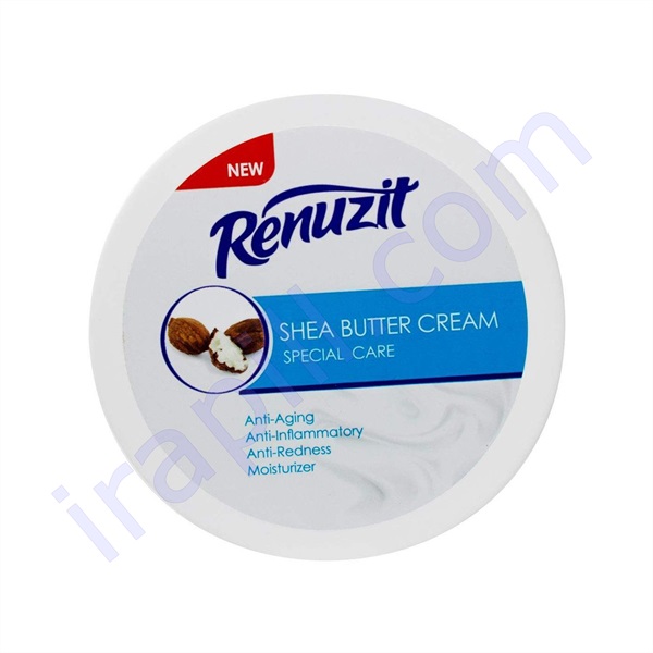 کرم مرطوب کننده کاسه ای رینوزیت مدل روغن شی باتر حجم 200 میلی لیتر