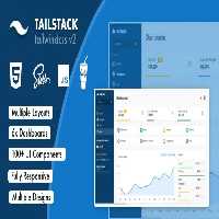 دانلود قالب مدیریتی TailStack