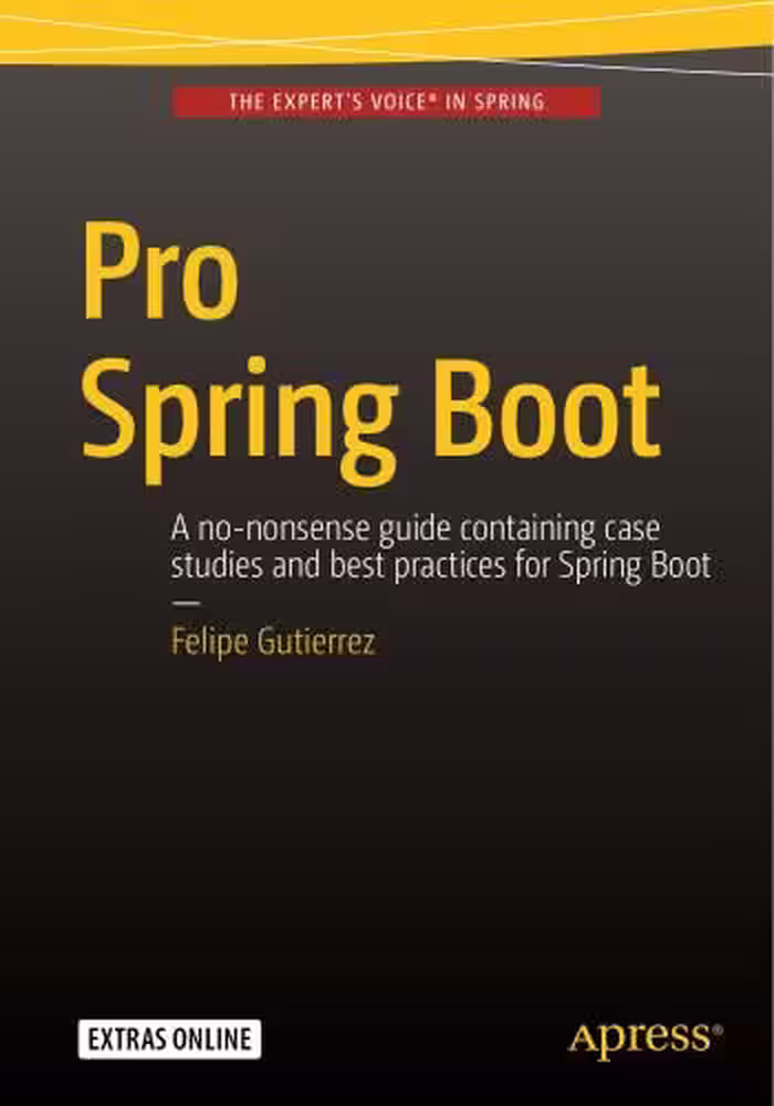 خرید و دانلود نسخه کامل کتاب Pro Spring Boot
