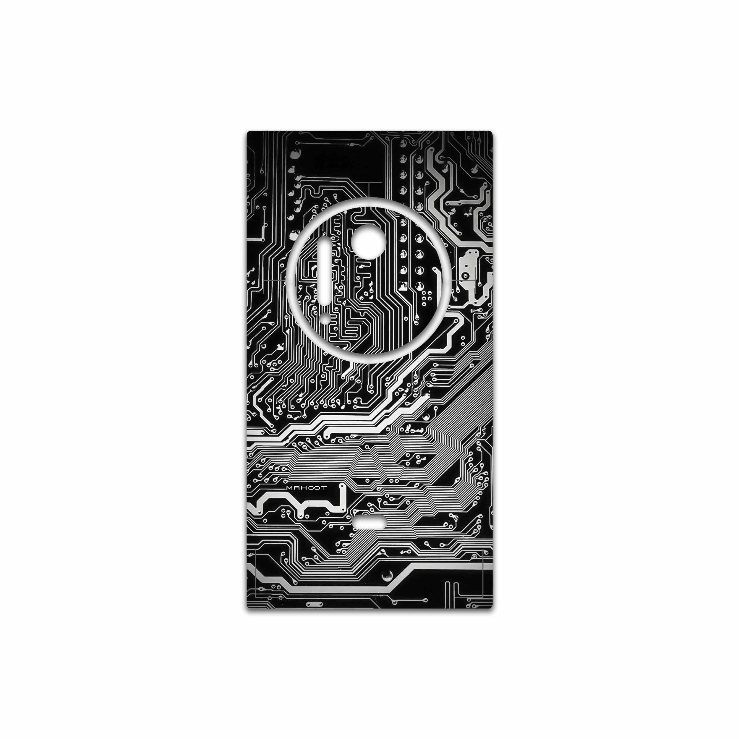 برچسب پوششی ماهوت مدل Black Printed Circuit Board مناسب برای گوشی موبایل نوکیا Lumia 1020
