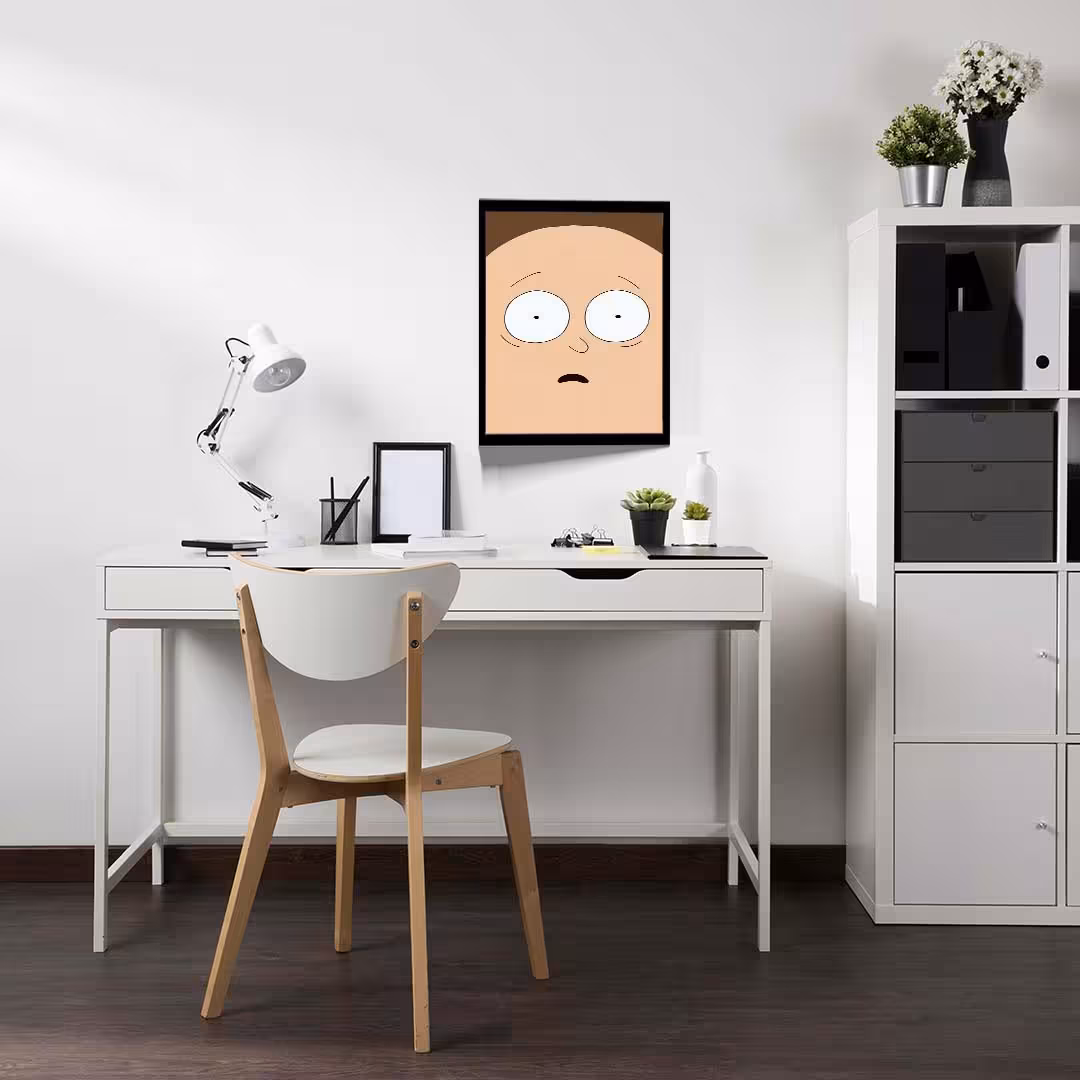 تابلو مدل Rick &amp; Morty کد F-1036