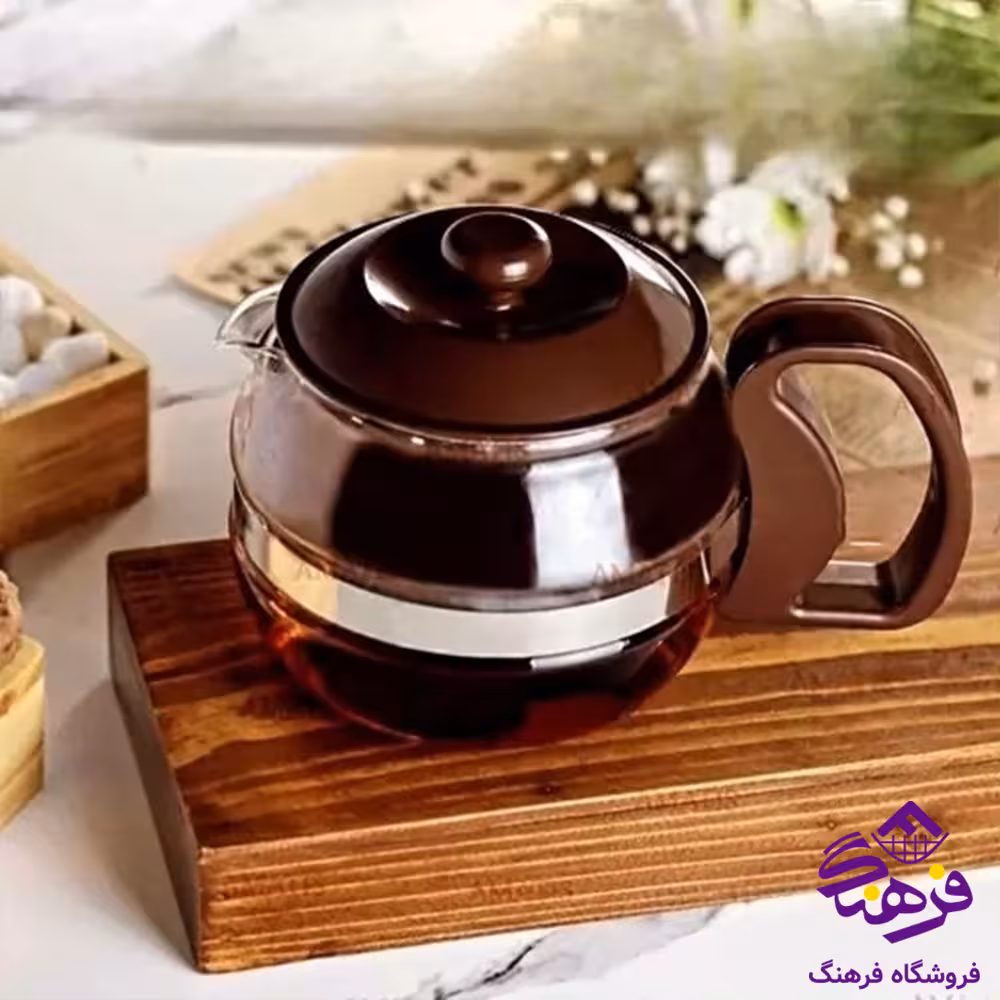 قوری 1000 پیرکس دسته بغل MRS 920