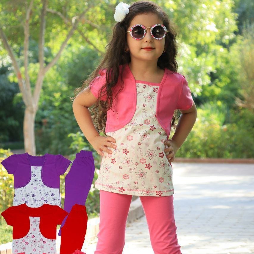 تیشرت شلوار دخترانه