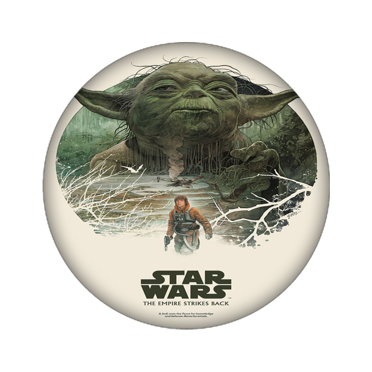 استیکر تزئینی موبایل مدل جنگ ستارگان کد 2296