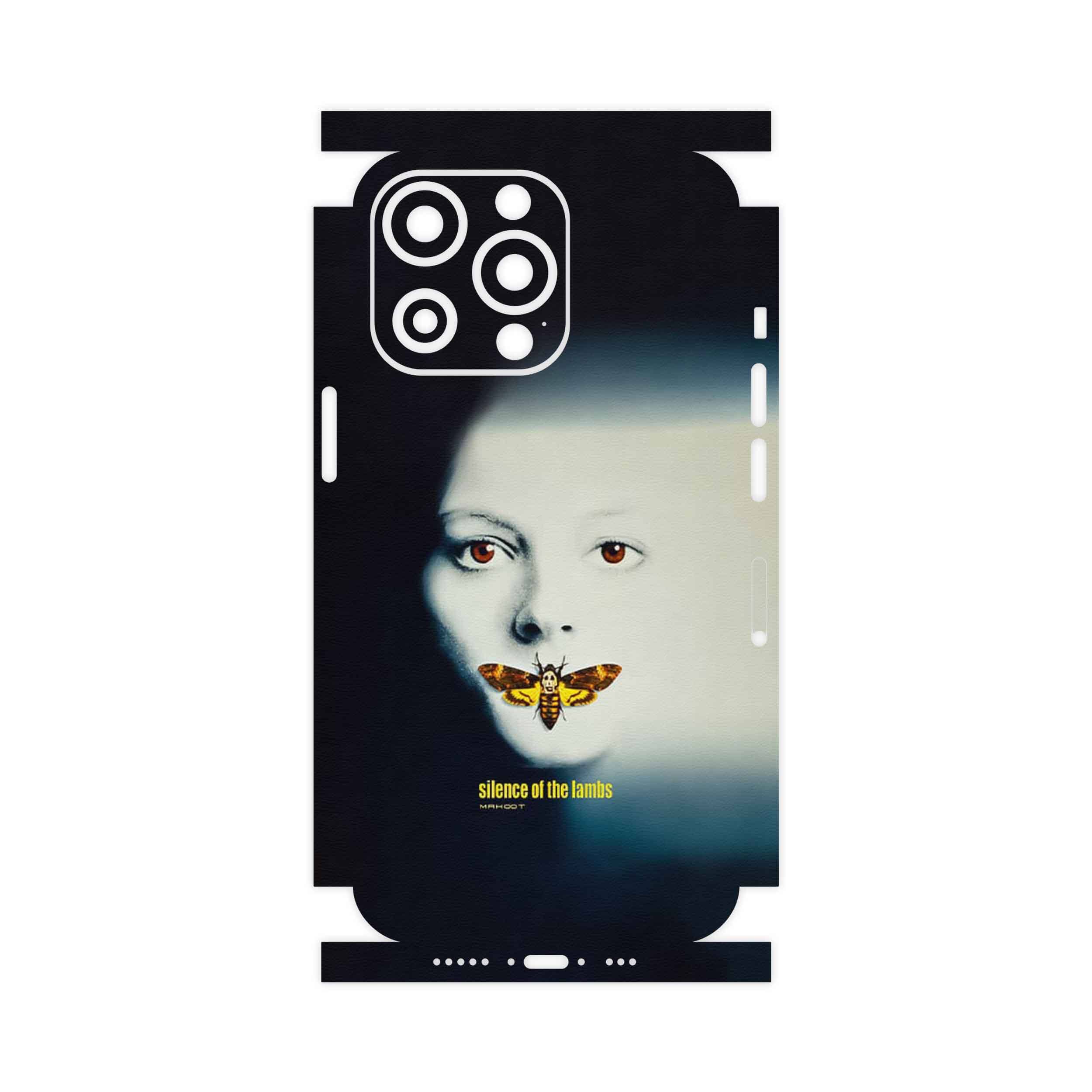 برچسب پوششی ماهوت مدل Silence of the Lambs-FullSkin مناسب برای گوشی موبایل اپل iphone 13 Pro