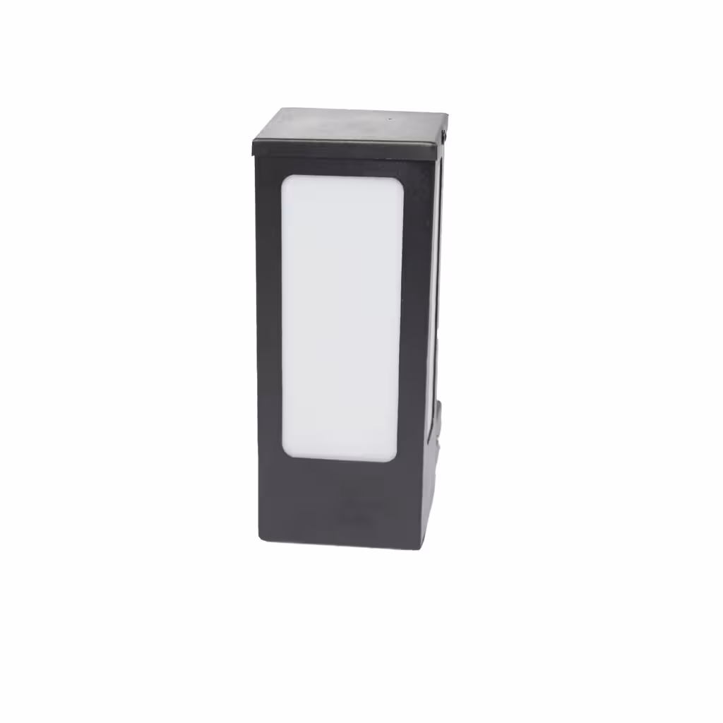 چراغ دیواری حیاطی مکعب مستطیل با یک عدد سرپیچ E27 کد W-30