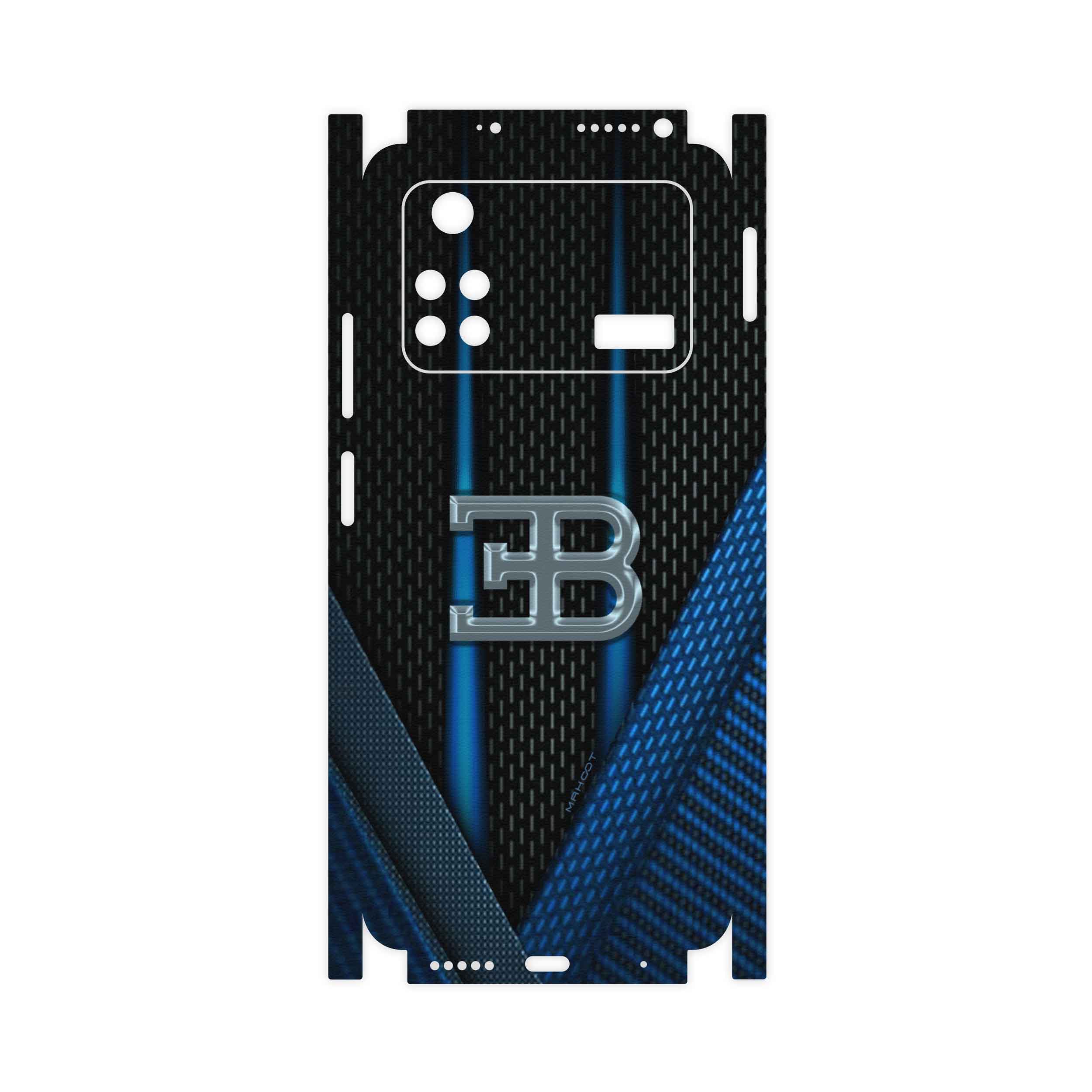 برچسب پوششی ماهوت مدل BUGATTI-FullSkin مناسب برای گوشی موبایل شیائومی Poco M4 Pro 4G