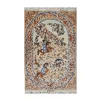 فرش دستبافت سه و نیم متری سعیدی کد 100