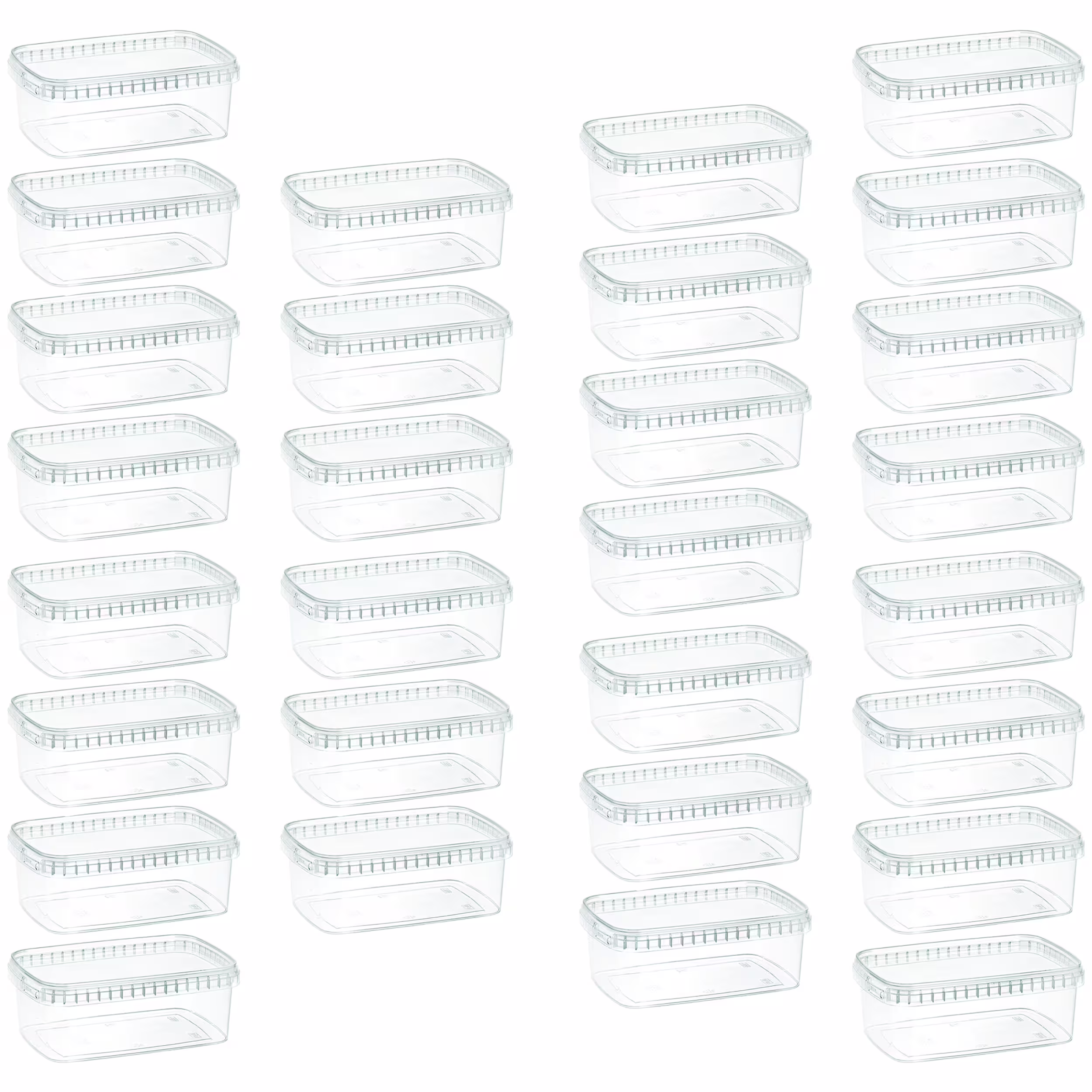 ظرف نگهدارنده طب پلاستیک مدل 1000C بسته 29 عددی 