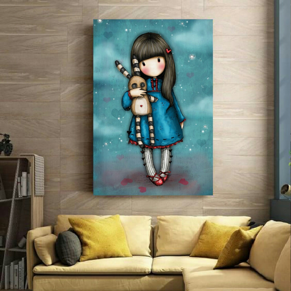 تابلو بوم مدل  عروسک انگلیسی مدل ASB13