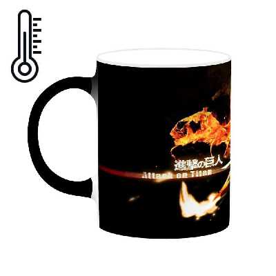 ماگ حرارتی کاکتی طرح انیمه مدل mgh21330