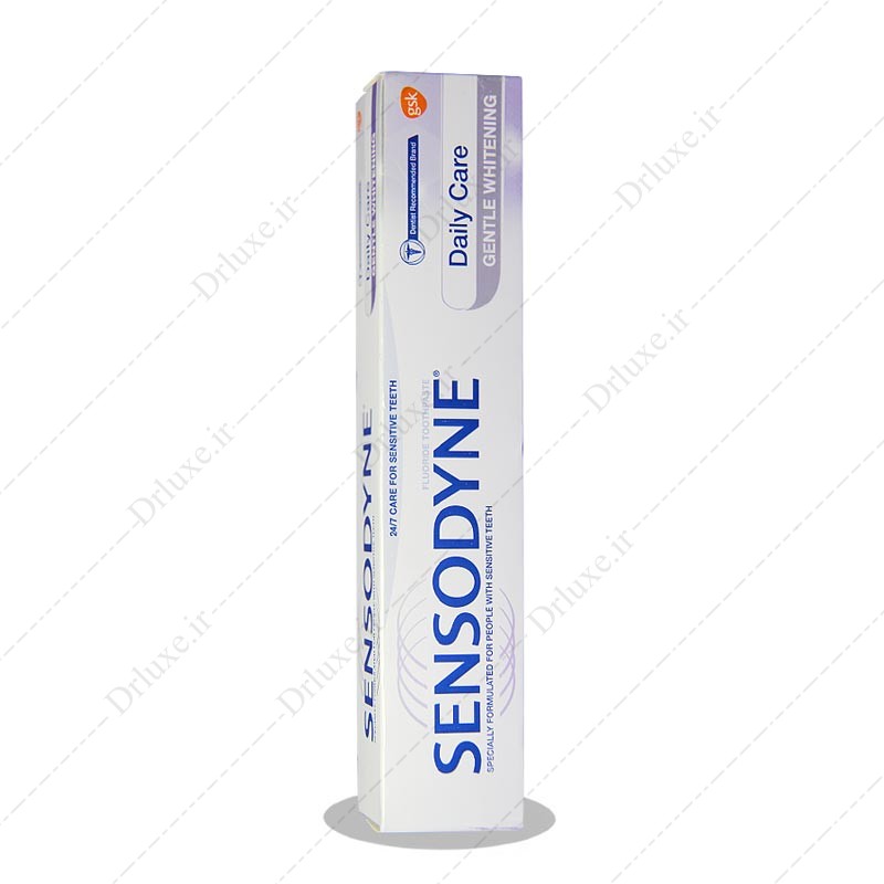 مشخصات، قیمت و خرید خمیر دندان سفید کننده ملایم سنسوداین 75 میلی لیتر/دکتر لوکس