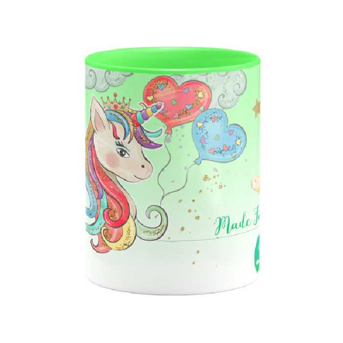 ماگ مدل اسب تک شاخ طرح آیدا