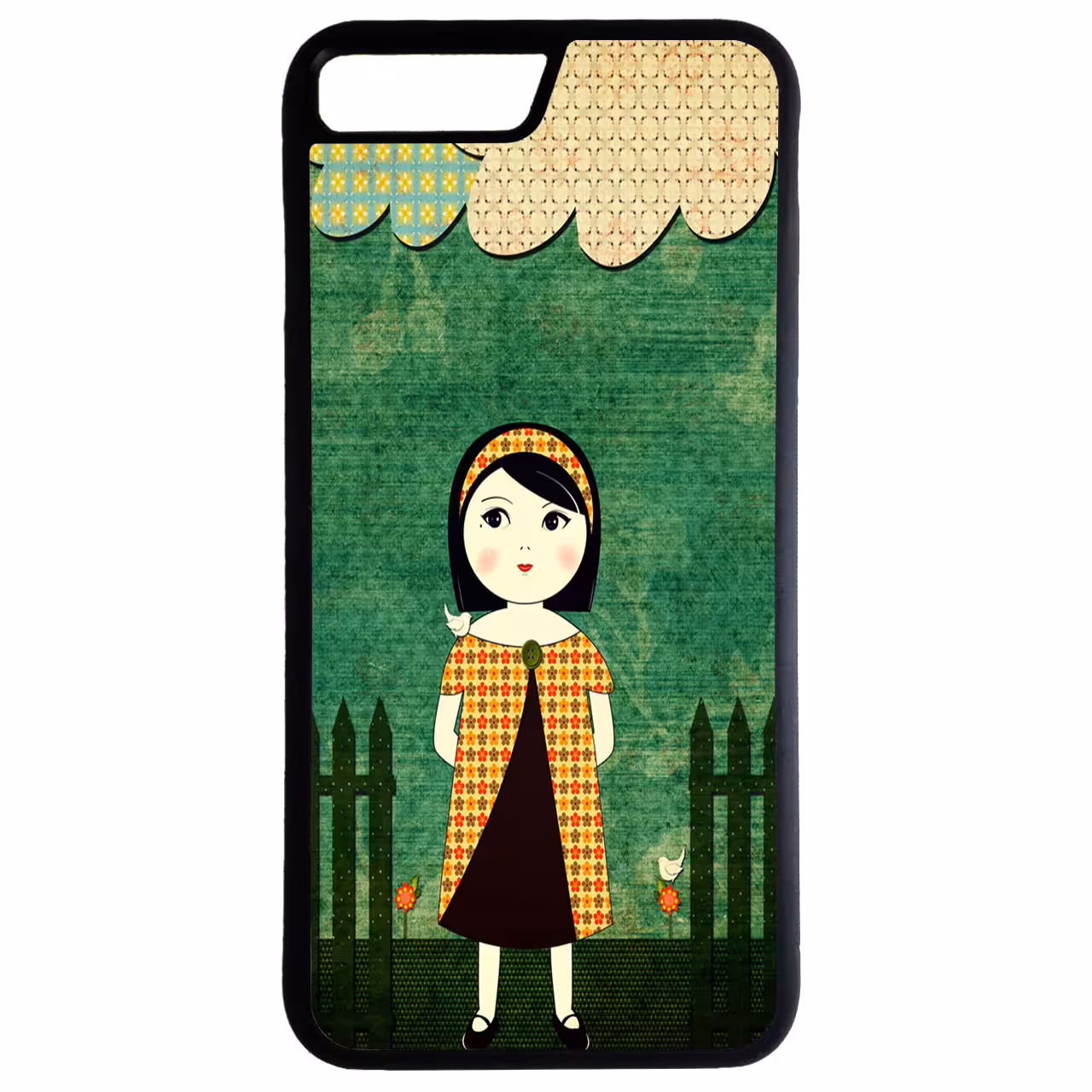 کاور طرح دخترانه کد 7091 مناسب برای گوشی موبایل اپل iphone 7 plus/8 plus