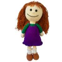 عروسک بافتنی مدل لوسی