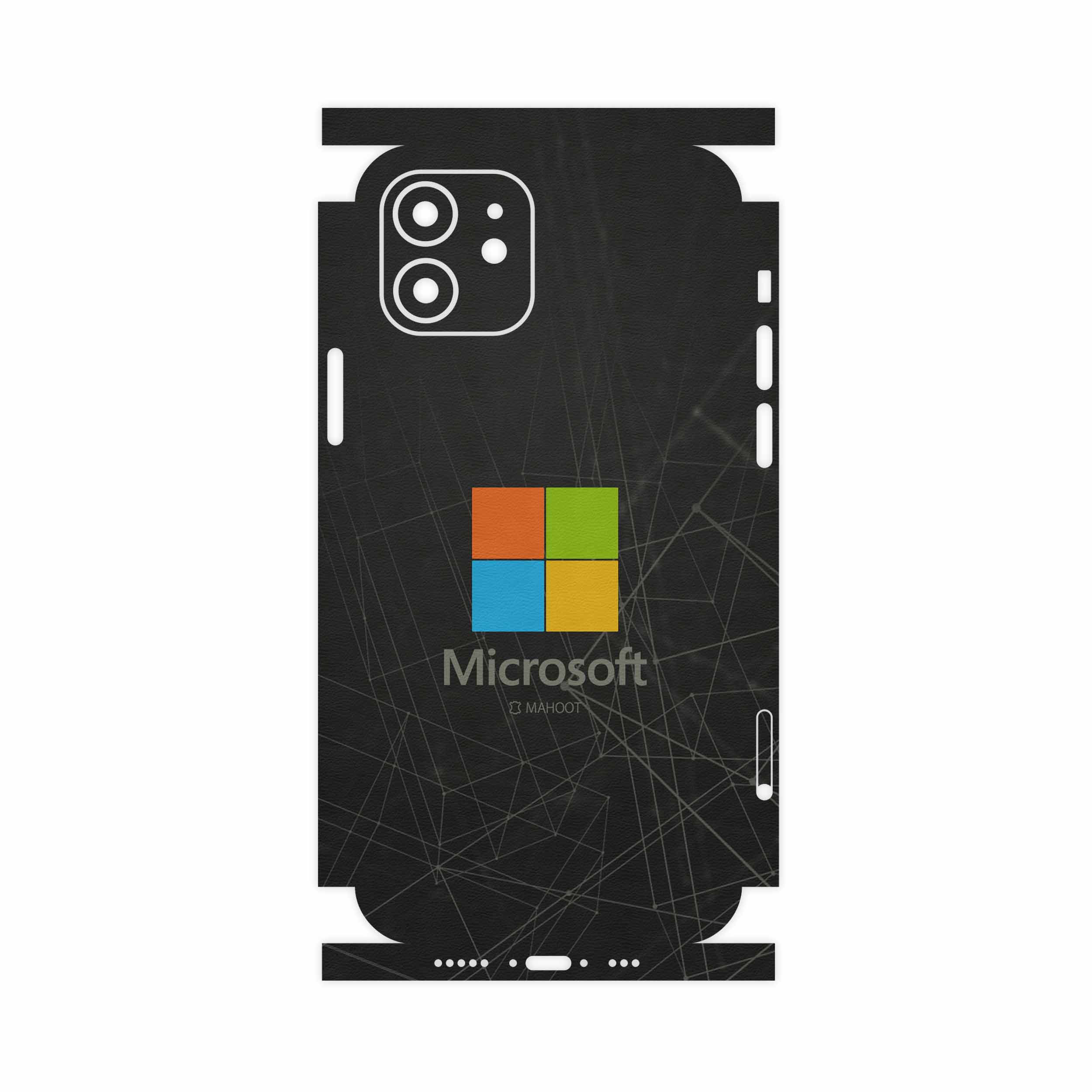 برچسب پوششی ماهوت مدل Microsoft-Logo-FullSkin مناسب برای گوشی موبایل اپل iPhone 12