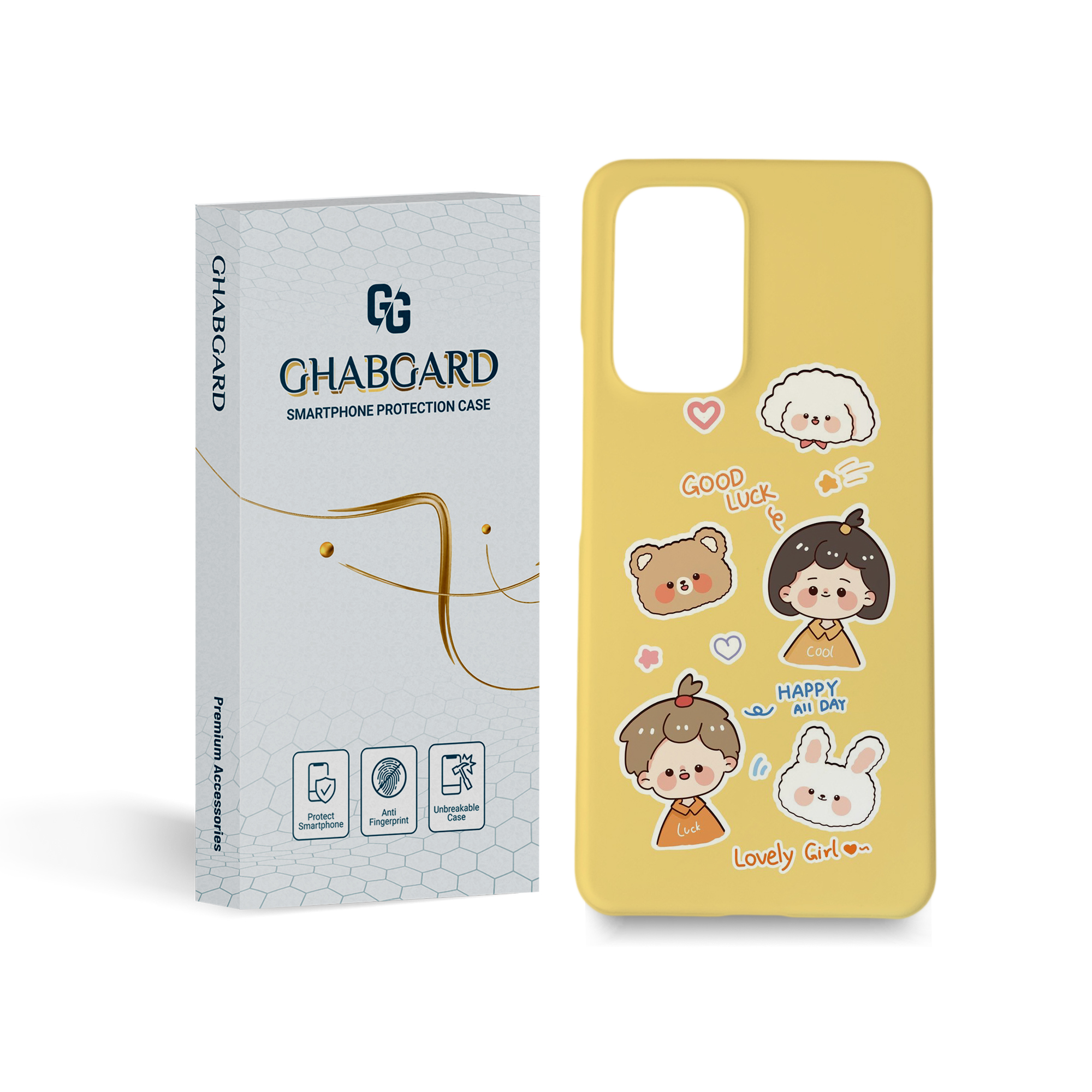 کاور قاب گارد مدل دخترانه مناسب برای گوشی موبایل سامسونگ Galaxy A53   