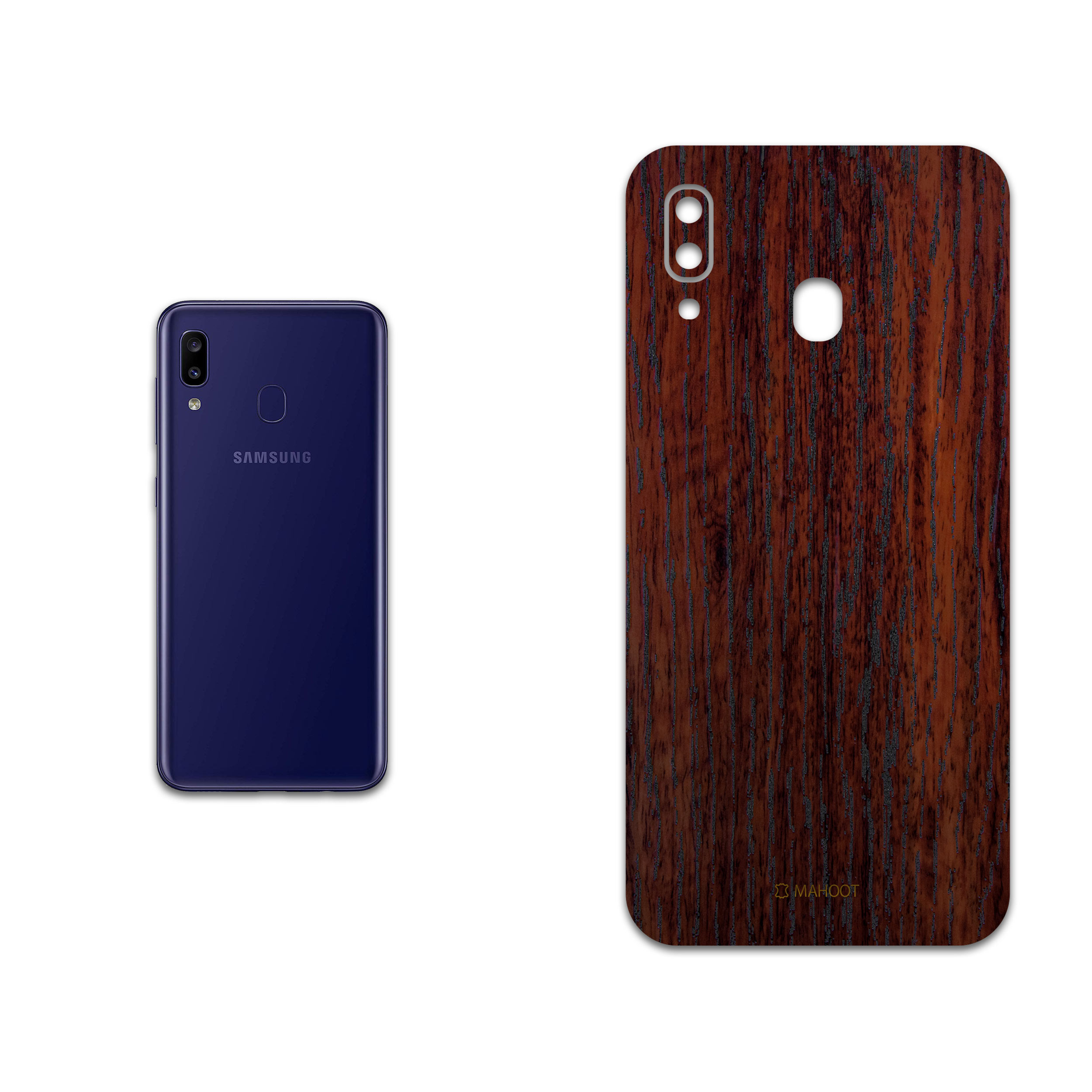 برچسب پوششی ماهوت مدل Red-Wood مناسب برای گوشی موبایل سامسونگ Galaxy M10s