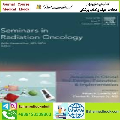 Seminars in Radiation Oncology Volume 33 Issue 1 to 4 2023 T