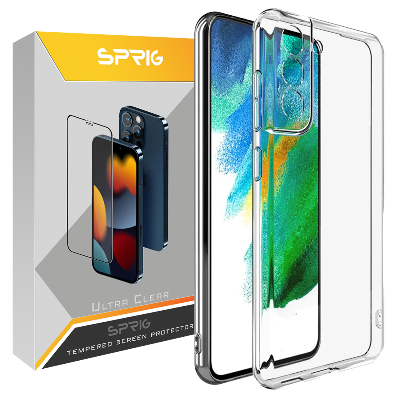 کاور اسپریگ مدل Clear مناسب برای گوشی موبایل سامسونگ Galaxy S21 FE 5G