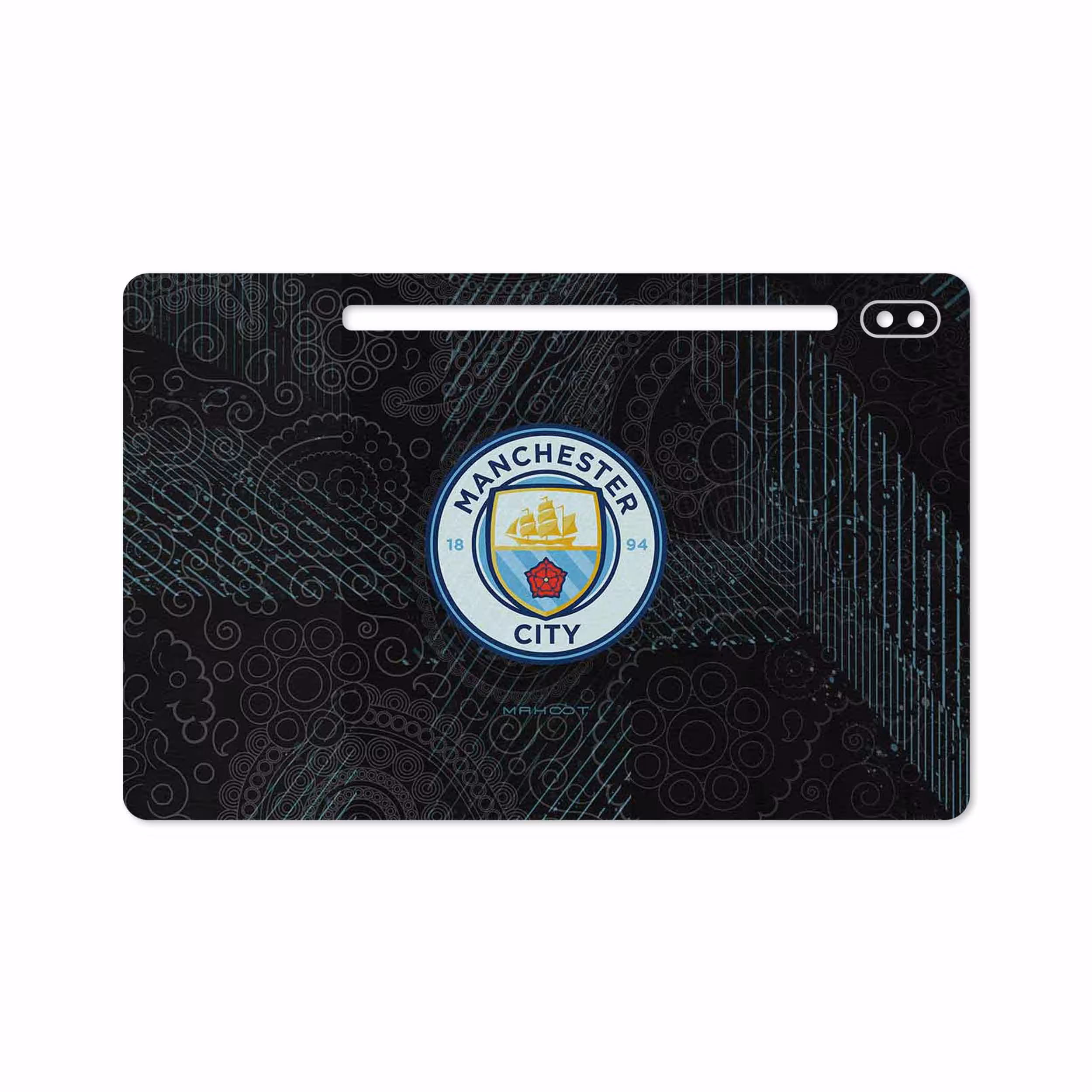 برچسب پوششی ماهوت مدل Manchester-City مناسب برای تبلت سامسونگ Galaxy Tab S6 2019 SM-T860