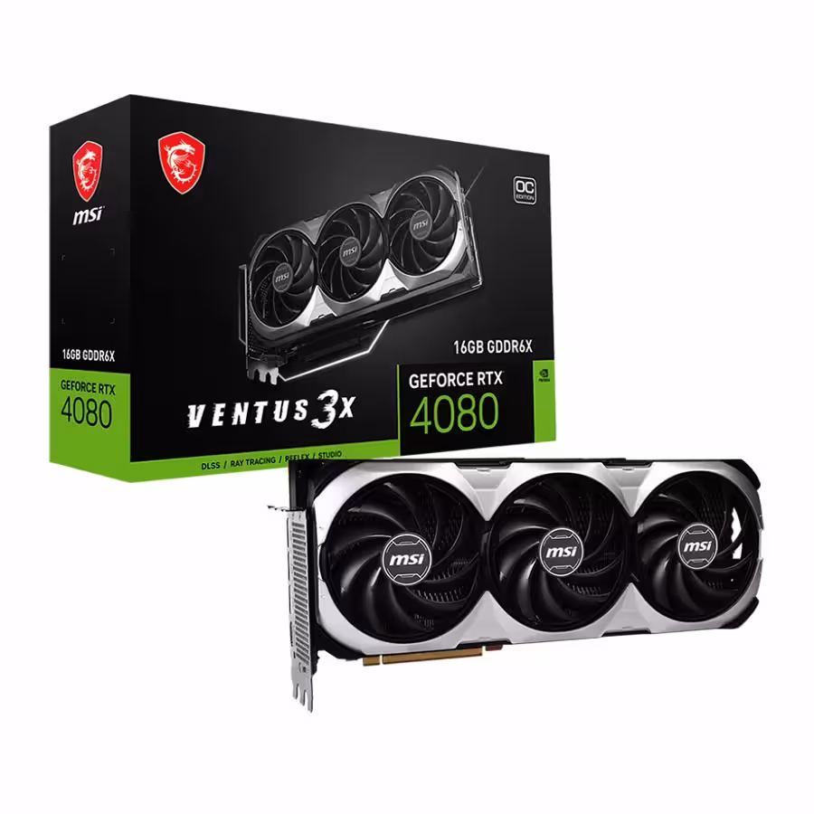 کارت گرافیک ام اس آی GeForce RTX 4080 16GB VENTUS 3X OC