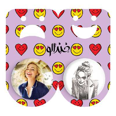 پیکسل خندالو مدل مارگو رابی کد 38633864 مجموعه 2 عددی