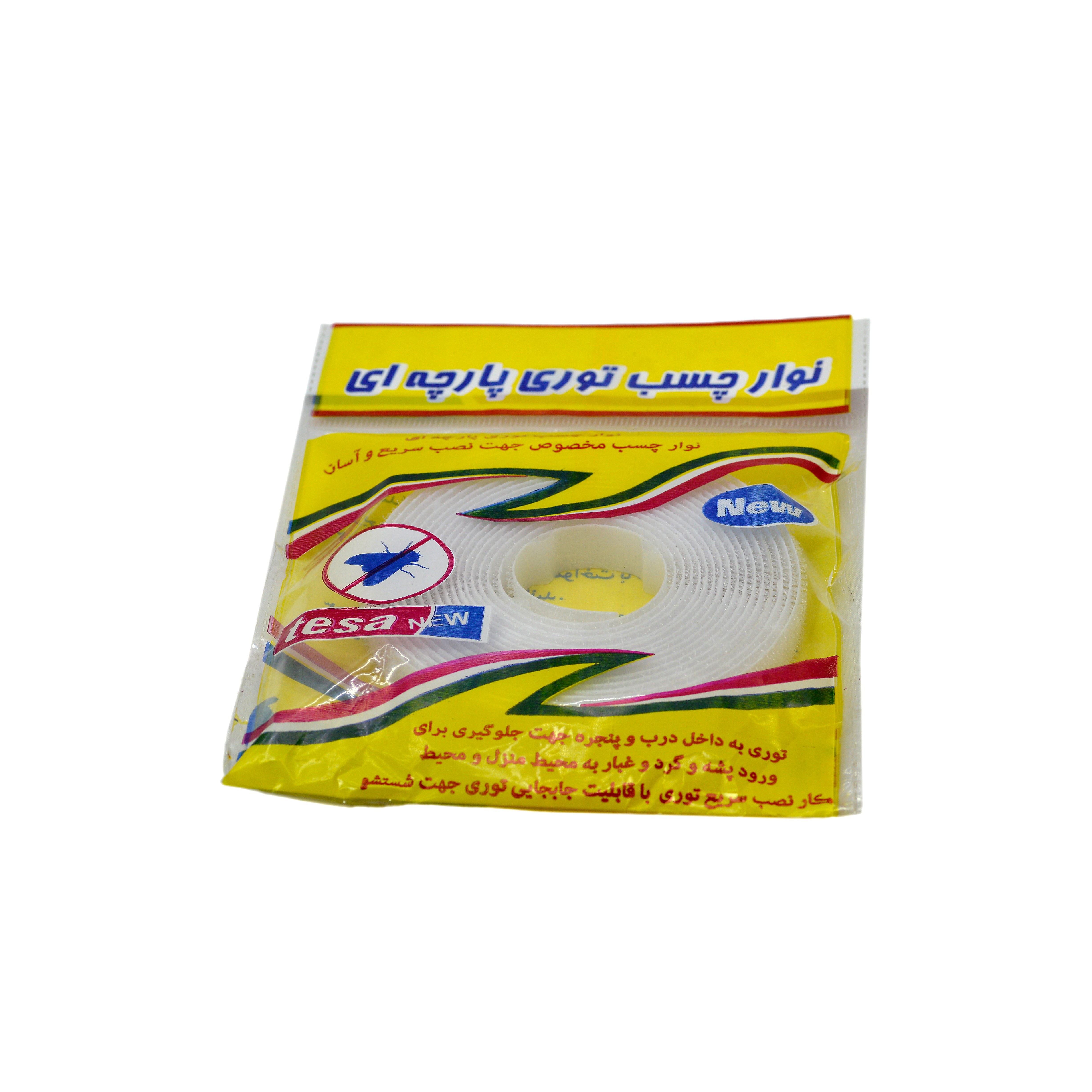 چسب توری پنجره 3ونیم متری پک 10 عدد