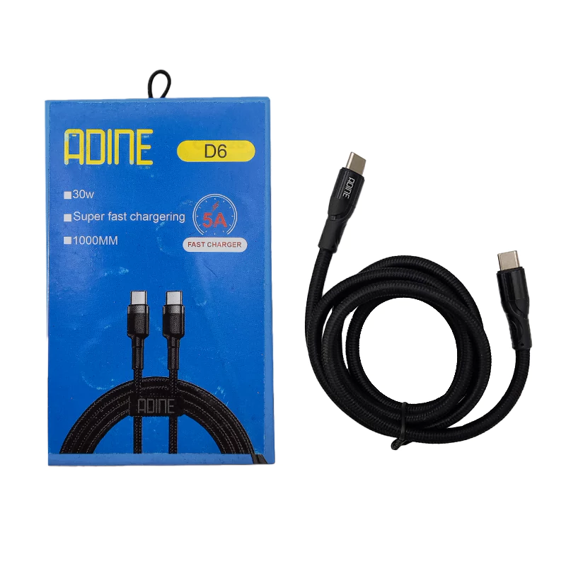 کابل تایپ سی آدینه مدل D6