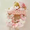 آویز تزیینی اتاق کودک طرح خرس نانان مدل Welcome