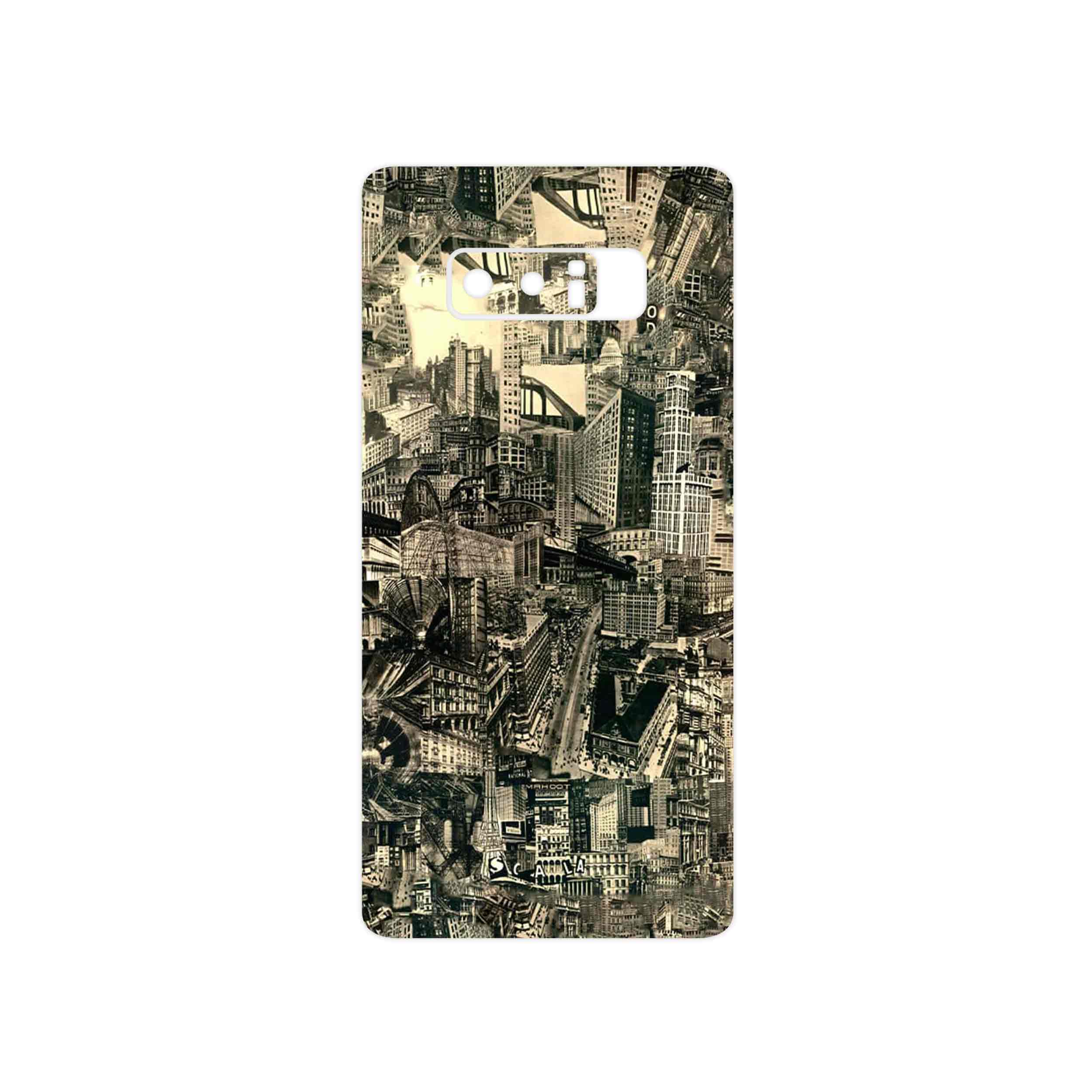 برچسب پوششی ماهوت مدل Collage of Skyscraper مناسب برای گوشی موبایل سامسونگ Galaxy Note 8