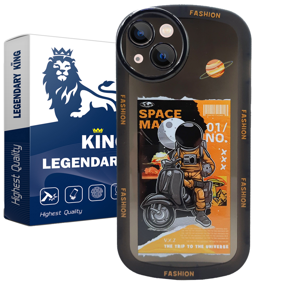کاور لجندری کینگ مدل فضانوردی باوسپا مناسب برای گوشی موبایل اپل iPhone 14 Plus