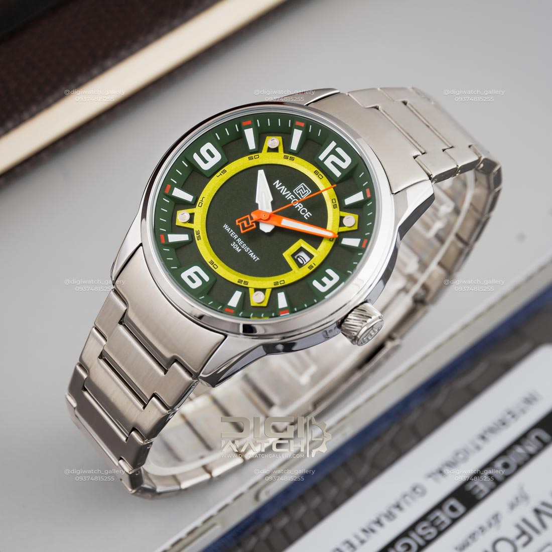 ساعت اورجینال مردانه نیوی فورس مدل NAVIFORCE NF8044 S/GN/S