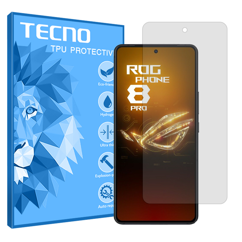 گلس ایسوس ROG Phone 9 مدل هیدروژلی شفاف برند تکنو کد S