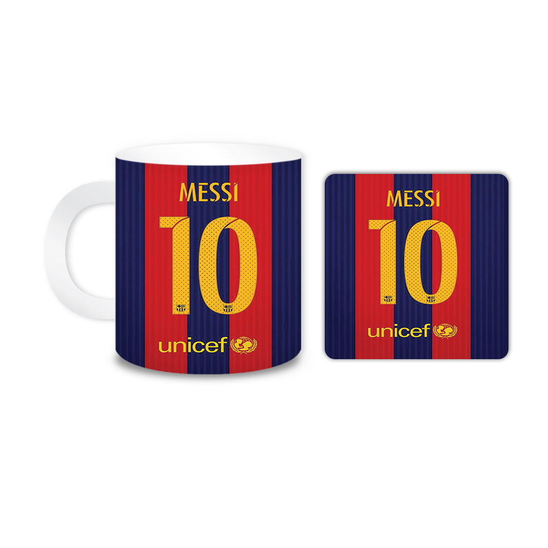 ماگ مدل ورزشی کد 297 به همراه زیر لیوانی