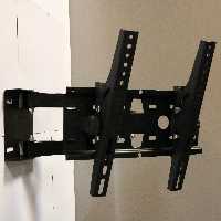 پایه دیواری تلویزیون B 1 متحرک تک بازو17تا43(ارسال پس کرایه)