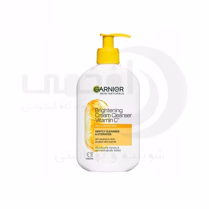 ژل شستشو GARNIER / گارنیر حاوی ویتامین سی C برای انواع پوست حجم 250 میل - فروشگاه اینترنتی افخمی