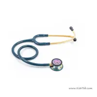 گوشی پزشکی لیتمن کلاسیک3 آبی کاربنی رنگین کمانی 5807