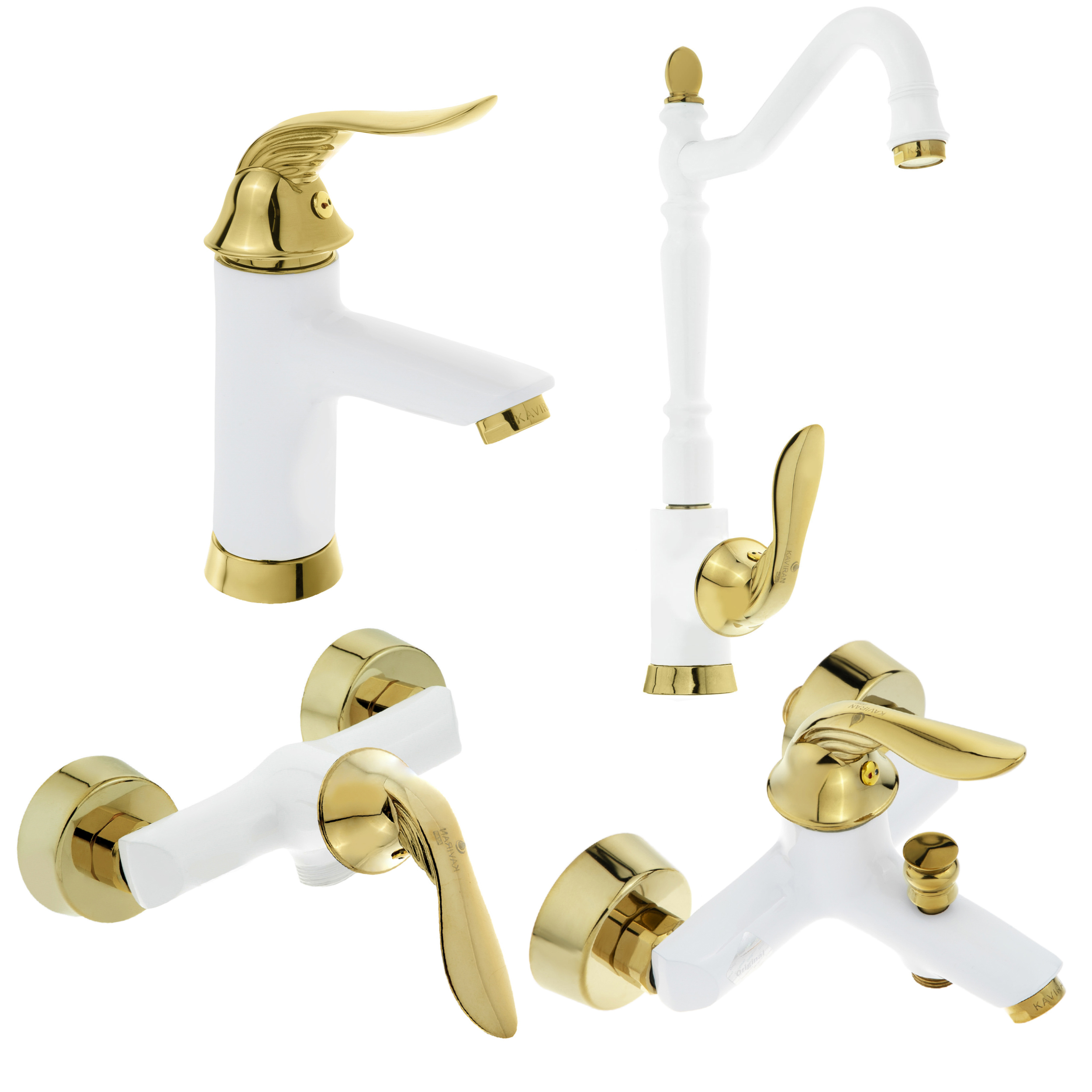 ست شیرآلات کویران آذر مدل میلان کد 02