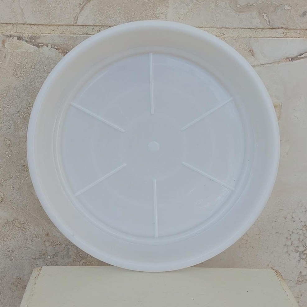 زیر گلدانی پلاستیکی با کیفیت قطر داخلی 25 سانت