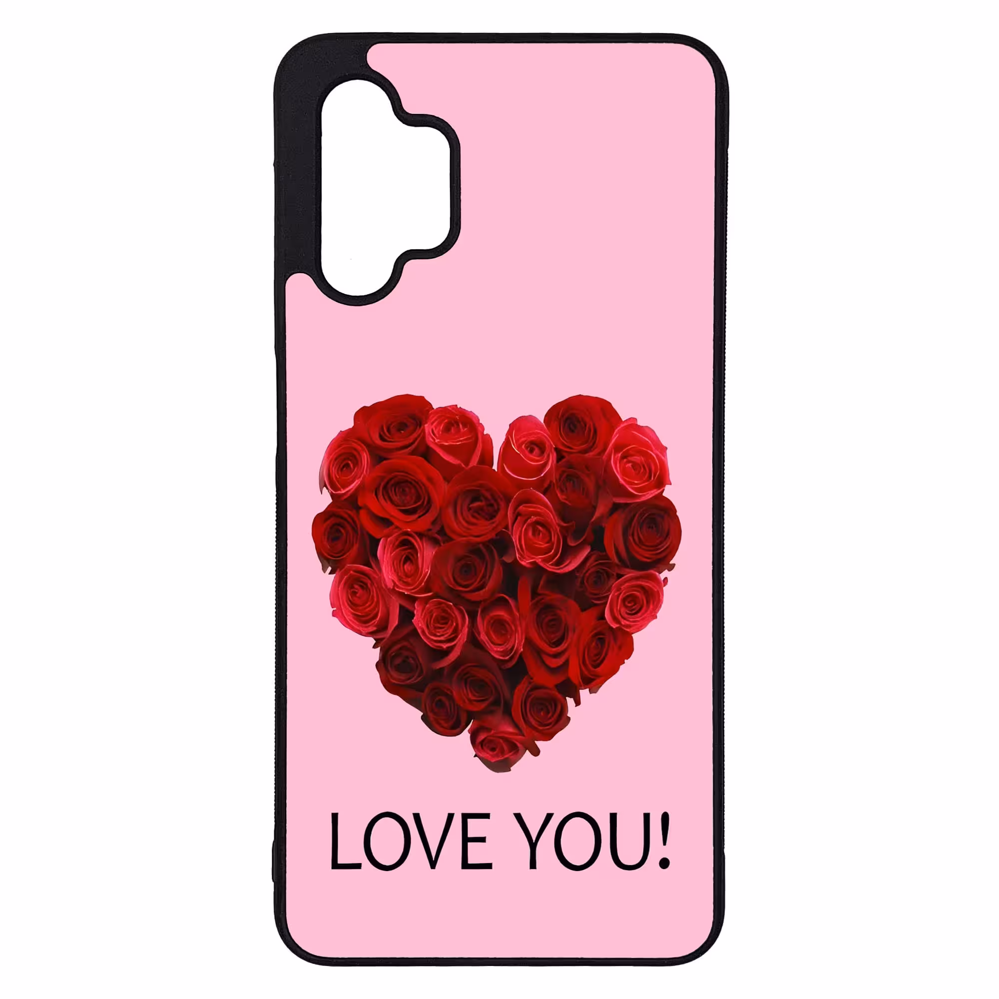 کاور طرح LOVE YOU کد G-031 مناسب برای گوشی موبایل سامسونگ Galaxy A32 5G | دیجی قاب دونی