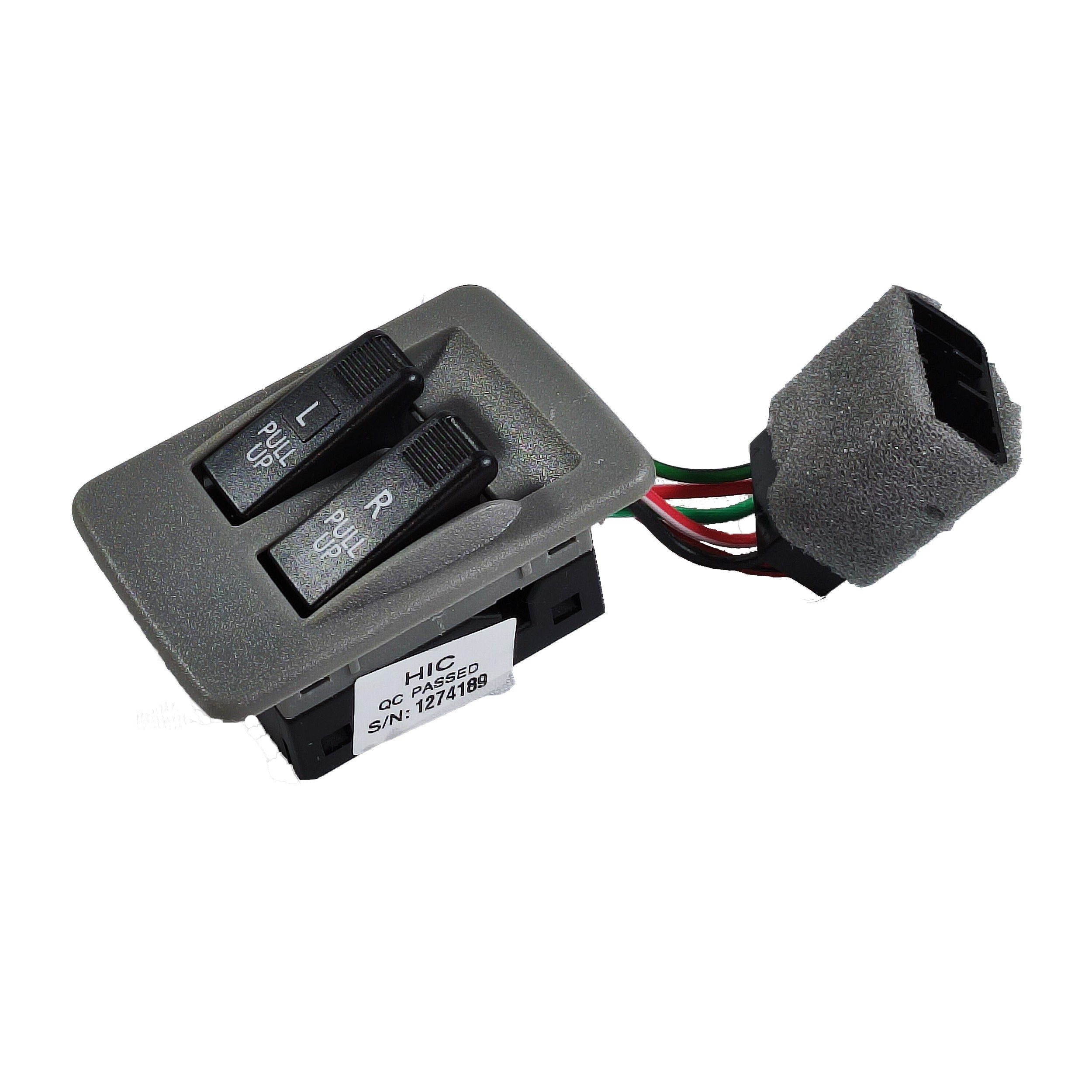 کلید شیشه بالابر دو پل اچ آی سی مدل 02 مناسب برای پرایدصبا