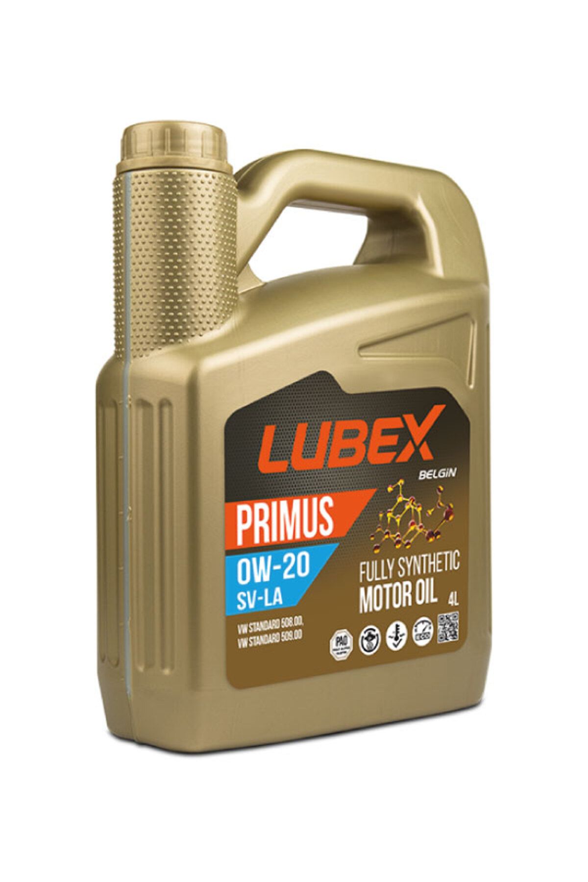 روغن و مکمل موتور PRIMUS SV LA 0W 20 لوبکس اورجینال Lubex