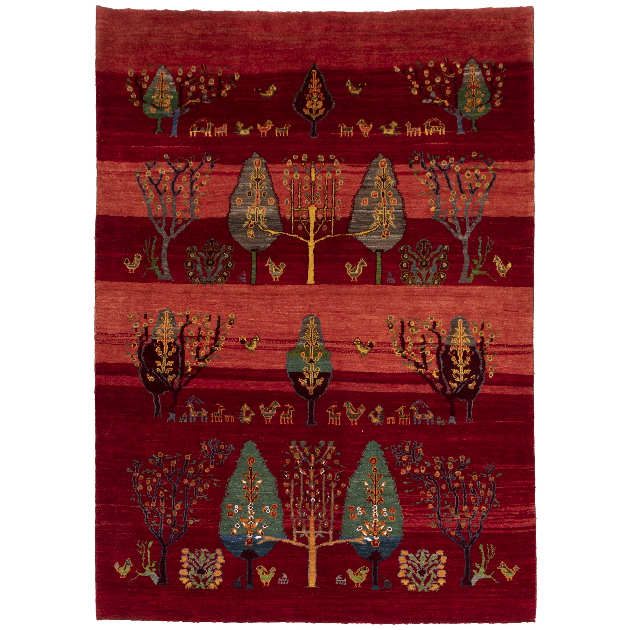 گبه دستباف سه و نیم متری سی پرشیا کد 706029